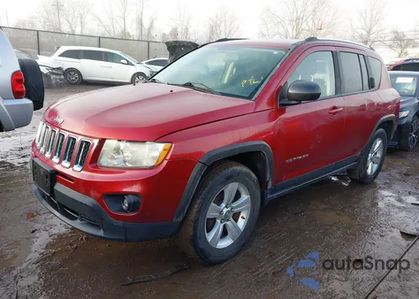 2012 Jeep Compass Sport z USA, uszkodzony, nr VIN 1C4NJDBB1CD572281